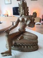 Koperen beeld Godin Tara, Ophalen of Verzenden