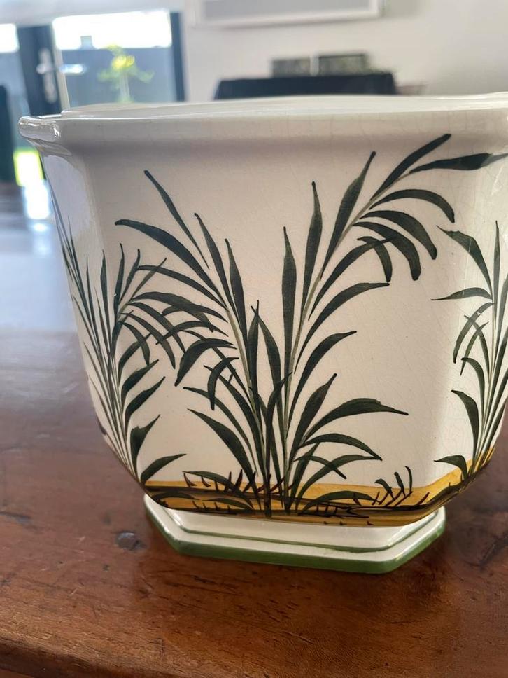 Bloempot & Asbak met Eend Decoratie, Antiek en Kunst, Antiek | Keramiek en Aardewerk, Ophalen of Verzenden