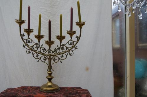 Halve maan kandelaar, Antiek en Kunst, Antiek | Religie, Ophalen of Verzenden