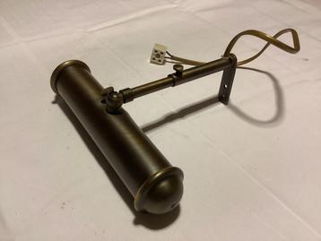 Vintage Messing Piano/Schilderij Lamp 1 lichtpunt. beschikbaar voor biedingen