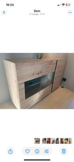 Moderne Vitrinekast met Lades & Deuren, Ophalen, Met deur(en), 100 tot 150 cm, Minder dan 100 cm