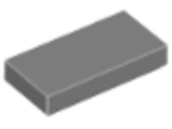 Lego Stenen 5x 1x2 Plaat Tile Donker Blauw Grijs 3069B  (NIE, Kinderen en Baby's, Speelgoed | Duplo en Lego, Nieuw, Lego, Losse stenen