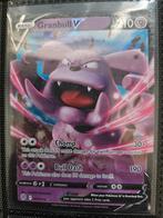 Pokemon Granbull V 057/172 Brilliant Stars, Ophalen of Verzenden, Zo goed als nieuw, Losse kaart, Foil