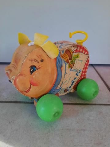 Cookie Pig Fisher Price Vintage 1965 beschikbaar voor biedingen
