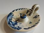 Delfts Blauwe Kandelaar met Handvat, Antiek en Kunst, Ophalen