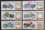 NICARAGUA - serie motorfietsen 1985, Verzenden, Gestempeld, Zuid-Amerika