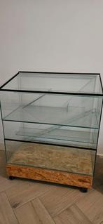 Glazen caviaflat, Dieren en Toebehoren, Knaagdieren en Konijnen | Hokken en Kooien, Ophalen, 90 cm of meer, Hok, Cavia