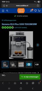 Bonenkoffie apparaat, Witgoed en Apparatuur, Koffiezetapparaten, Gebruikt, Koffiemachine, Afneembaar waterreservoir, Koffiebonen