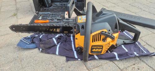 partner 422 kettingzaag met diverse acc. en transport koffer, Tuin en Terras, Hand-tuingereedschap, Gebruikt, Overige soorten