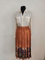 Orange/light brown skirt, Oranje, Ophalen of Verzenden, Zo goed als nieuw, Maat 36 (S)