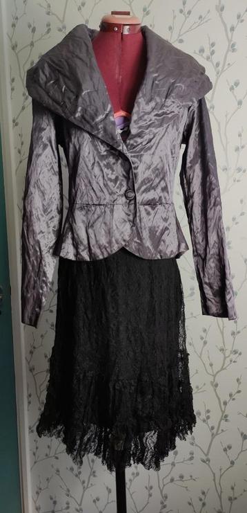 A.R.T. Lila , Metallic Feestelijk Blouse/Jasje maat L/10 beschikbaar voor biedingen