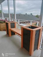 Douglas bloembakken landelijke uitstraling bankje, Tuin en Terras, Bloembakken en Plantenbakken, Ophalen of Verzenden, Nieuw, Rechthoekig