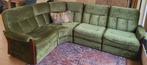 Vintage bank origineel 70's, Ophalen, Gebruikt, Hout, Vintage