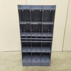 Stevige blauwe metalen vakkenkast - 150x72x35 cm, Niet ingevuld, Gebruikt, Niet ingevuld, Niet ingevuld