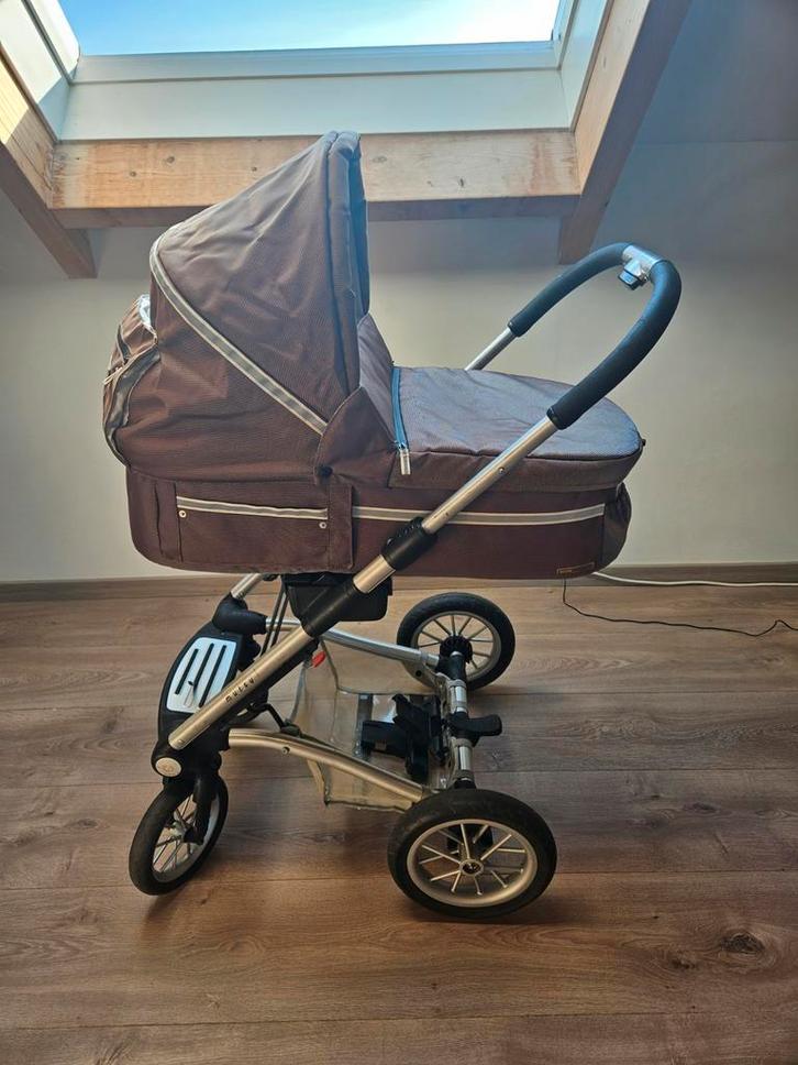 Mutsy Active kinderwagen met reiswieg, Kinderen en Baby's, Kinderwagens en Combinaties, Gebruikt, Combiwagen, Mutsy, Met reiswieg