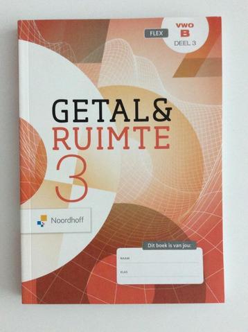 Getal & Ruimte - wiskunde B - VWO deel 3 beschikbaar voor biedingen