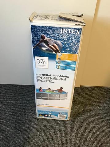 Opzet zwembad   Intex  Doorsnee 3.7 m . beschikbaar voor biedingen