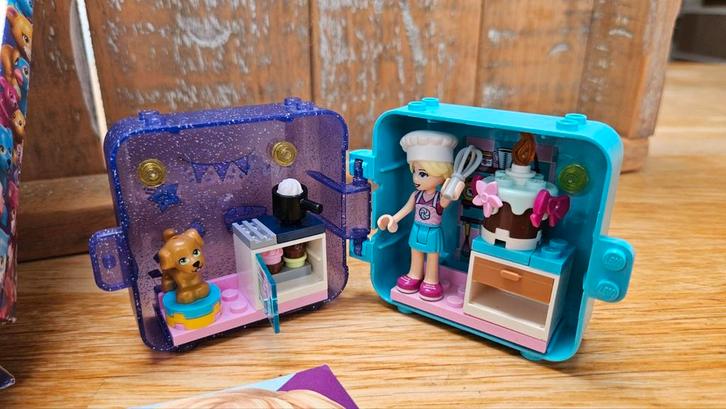 Lego Friends 41401 Stephanie's Speelkubus - Compleet!, Kinderen en Baby's, Speelgoed | Duplo en Lego, Gebruikt, Lego, Complete set