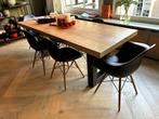 Originele Vitra Eames DSW (4x) + DAW (2x) -set van 6 stoelen, Huis en Inrichting, Stoelen, Gebruikt, Zwart, Ophalen, Hout