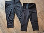 Domyos en Crivit capri sportlegging maat S met hoge taille, Ophalen, Zo goed als nieuw, Maat 38/40 (M), Zwart