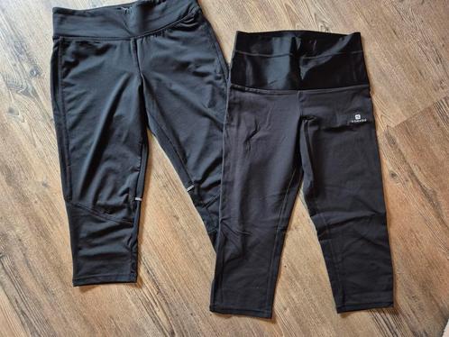 Domyos en Crivit capri sportlegging maat S met hoge taille, Kleding | Dames, Sportkleding, Zo goed als nieuw, Maat 38/40 (M), Zwart