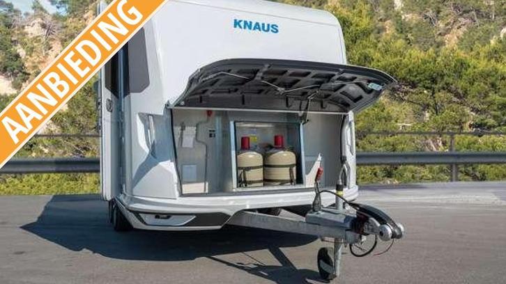 Knaus Deseo 400 TR € 4.482,-- mega voordeel, Caravans en Kamperen, Caravans, tot en met 2, 1250 - 1500 kg, Standaardzit, Knaus