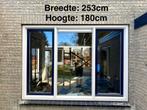 Verschillende maten kozijnen en deur, Doe-het-zelf en Verbouw, Kozijnen en Schuifpuien, Ophalen, Zo goed als nieuw, Kunststof