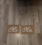 Stoel Banner Mr + Mrs, Ophalen of Verzenden, Zo goed als nieuw, Glas of Kopje