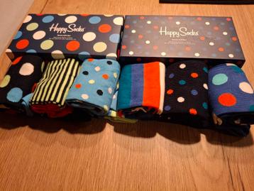 2x happy socks giftset mt 36-40 NIEUW NERGENS GOEDKOPER beschikbaar voor biedingen