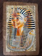 Schilderij Farao Egypte handgemaakt, Ophalen, Zo goed als nieuw
