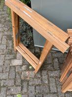Schragen 3 x (6 verkocht) stevige schragen. Hout, Doe-het-zelf en Verbouw, Ophalen