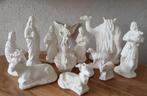 Kerststal figuren 12 stuks Gips, Diversen, Ophalen of Verzenden, Zo goed als nieuw
