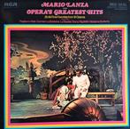 LP  MARIO LANZA - Opera's Greatest Hits, Cd's en Dvd's, Vinyl | Klassiek, Gebruikt, Ophalen of Verzenden