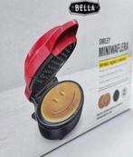 Bella Mini Smiley Waffle Maker waffels waffel-machine NIEUW, Witgoed en Apparatuur, Uitneembare platen, Nieuw, Ophalen of Verzenden