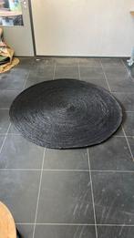 Jute vloerkleed 160 cm - zwart - rond - #11, Zwart, 150 tot 200 cm, Rond, Nieuw