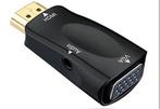 Gezocht:HDMI naar VGA Adapter met Audio Uitvoer - 3.5mm Jack, Ophalen of Verzenden, Zo goed als nieuw
