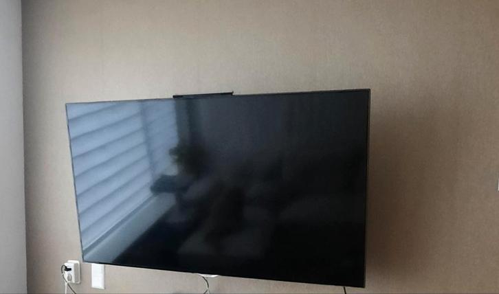 55-inch Samsung Smart TV (Defecte Backlight) - Ideaal voor R, Audio, Tv en Foto, Televisies, Gebruikt, LCD, 100 cm of meer, Full HD (1080p)