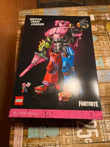 Lego 77078 Fortnite Mecha Team Leader beschikbaar voor biedingen