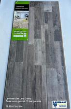Laminaat Eik Lava Grijs 3-strip 7mm dik €6,95p/m2 inc.btw, 75 m² of meer, Nieuw, Ophalen of Verzenden, Laminaat vintage grijs