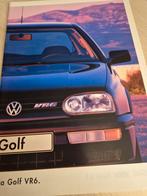 dikke Volkswagen Golf VR6 folder izgst óók kleur en bekledin, Ophalen of Verzenden, Zo goed als nieuw, Volkswagen