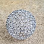 Decoratieve metalen-glazen bol, Ophalen, Gebruikt, Overige kleuren, 25 tot 50 cm