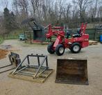 Weidemann 1230 mini-shovel met aanbouwdelen, Ophalen of Verzenden, Wiellader of Shovel