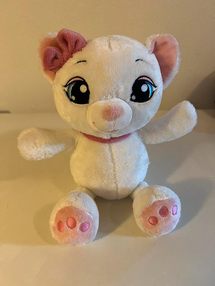 Knuffel poesje met geluid op batterijen, Kinderen en Baby's, Speelgoed | Knuffels en Pluche, Zo goed als nieuw, Poes, Ophalen of Verzenden