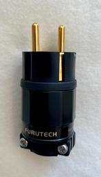 Furutech FI-E11-N1 connector Schuko Gold, Ophalen of Verzenden, Nieuw, Minder dan 2 meter, Overige kabels