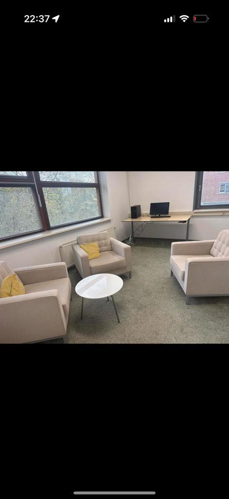 Mooie fauteuils te koop! (Per stuk), Huis en Inrichting, Fauteuils, Zo goed als nieuw, Stof, Minder dan 50 cm, Minder dan 75 cm