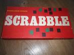 Scrabble rode doos met houten letters, Ophalen of Verzenden, Gebruikt