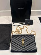 YSL cassandre Flap clutch, Ophalen, Nieuw, Zwart, Schoudertasje