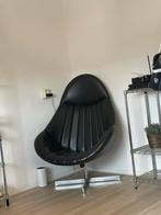 Vintage Rudolf Wolf Rohe Noordwolde Design Stoel, Huis en Inrichting, Stoelen, Gebruikt, Zwart, Leer, Ophalen of Verzenden