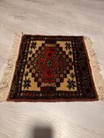 Handgeknoopt Tapijtje - Decoratief Kleedje 30x30cm Antiek Lo, Ophalen of Verzenden