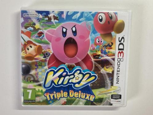 GAME KIRBY TRIPLE DELUXE– NINTENDO 3DS, Spelcomputers en Games, Games | Nintendo 2DS en 3DS, Zo goed als nieuw, Avontuur en Actie
